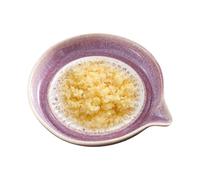 Herramienta de cocina artesanal de cerámica para moler jengibre y ajo, ideal para quesos, chocolates, cebollas, limones, frutas, verduras, jengibre y jengibre