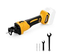 Herramienta de corte de secadora inalámbrica compatible con batería DeWalt 20V, sierra de secadora rotativa sin cepillo ajustable de 6 velocidades con hasta 30000 RPM para madera, lámina