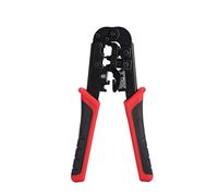 Herramienta de Crimpado 26 × 10 × 2 Herramienta de Crimpado de Pelado de Corte de Cable Conectores Rj45 Rj12 Rj11 8p 6p 4p