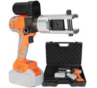 Herramienta de crimpado hidráulico recargable de 18 V, crimpadora de batería de 10-300 mm² para terminales de cobre y aluminio