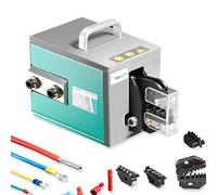 Herramienta de crimpado neumática, máquina crimpadora de terminales multifunción, 0,5-0,8 MPa, engarza hasta 16 mm² para varios terminales, juego de herramientas de válvula reguladora de presión