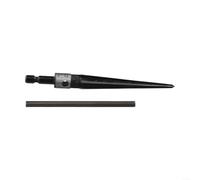 Herramienta de desbarbado manual de escariador cónico de 5 a 16 mm, ampliador de agujeros de pasador de acero para metal y madera, removedor de rebabas eficiente con mango ergonómico, 80-91 mm
