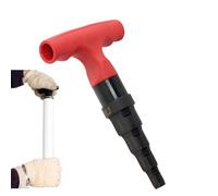 Herramienta de desbarbado y chaflán | Extractor de rebabas de tubo | Carraca multicapa 4 en 1 con función giratoria y escariador de calibración para metal de 15-32 mm de mantenimiento industrial