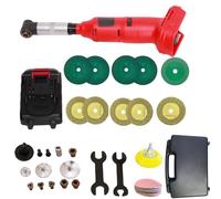 Herramienta de eliminación de lechada de 600W,15000 RPM,codo de 90 grados | Juego de herramientas eléctricas for amoladora, for limpieza de azulejos, rectificado de contornos, corte, pulido y fresado
