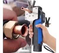 Herramienta de ensanchamiento eléctrico con 9 abrazaderas, expansor de tuberías para expansión y reparación sin costuras, ideal para bricolaje y uso profesional