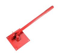 Herramienta de flexión de metal, mini máquina de flexión del edificio, 21.25 pulgadas, construcción de acero resistente, ajuste del ángulo de precisión para conductos de soldadura de techos Uso de cl
