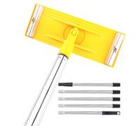Herramienta de lijado telescópica ajustable para pared, extensión de limpieza de paredes, lijadora de poste, techos, masilla de yeso, herramienta de renovación de decoración del hogar, lijadora de