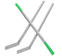Herramienta de Limpieza y Raspador Cepillo para Umbral de Elevador | Hierro y Nylon, Doble Extremo Cerdas Finas, para Ranuras, Huecos y Mantenimiento Residencial