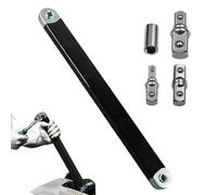 Herramienta de llave de carraca - Llave de extensión de doble extremo de 3/8 pulgadas, tipo de cadena ajustable | Herramienta manual de reparación de automóviles, mecánico de garaje para ahorrar mano