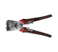 Herramienta de pelado automático de cables profesional electricista alicates de crimpadora de cables ajustables de 0,2 a 10 mm² de acero inoxidable multifunción pelacables para cables forrados de un