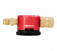 Herramienta de purga de nitrógeno de latón válvula de control de soldadura con engranajes ajustables de 1/4 pulgadas, diseño de atura en miniatura para tareas de estampado HVAC en espacios de trabajo