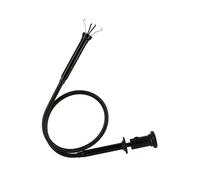 Herramienta de recogida de garra flexible con herramienta magnética, garra telescópica flexible, pinza de luz LED, larga de 28 pulgadas, cuatro garras de 4 garras para piezas pequeñas, herramienta