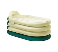 Herramienta de remojo de cuerpo completo para bañera inflable | Bañera inflable para adultos, para el hogar, hotel, apartamento, atletas, hombres y mujeres, spa, recuperación relajante