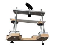 Herramienta de reparación de extracción para guitarras, abrazadera manual con varillas de metal roscadas, pomos de mano y guía de 25 cm / 9.84 pulgadas para cuello de guitarra, abrazadera Luthier