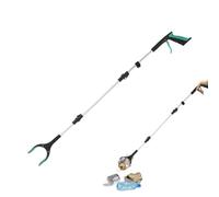 Herramienta de secuestración de basura, herramienta de recogida de basura | recogedor de residuos adaptable, brazo de embrague resistente, pinza plegable para movilidad, herramienta de extensión