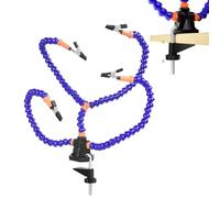 Herramienta de soldadura de tercera mano, soporte para PCB de 4 brazos flex