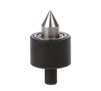 Herramienta de soporte de portabrocas de 1 pieza para máquina de torno, centro giratorio, vástago de 6 mm, accesorios de bricolaje para Mini l29k (A)