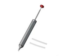 Herramienta de succión de bomba desoldadora de aluminio para eliminación de soldaduras: resistente a altas temperaturas, antiobstrucción, puntas reemplazables, accesorio portátil de soldador para