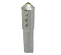 Herramienta de tocador de muela abrasiva de diamante de un solo punto - Varilla de rectificado de piedra con punta cónica de 10x48 mm(Universal Dressing)
