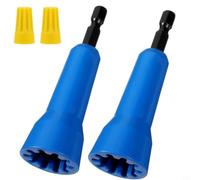 Herramienta de torsión de alambre, 4 piezas de aleación de zinc para | Herramienta de 3.3 pulgadas de altura, diámetro de base de 2.8 cm, diseño compacto, se adapta a taladros estándar