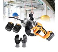 Herramienta de tracción de cables eléctrico, extractor de cables totalmente automático, dispositivo de roscado de tuberías para una instalación eficiente de cables, alimentador de alambre resistente