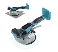 Herramienta de vibración de azulejos compatible con batería Makita de 18 V/21 V, máquina de nivelación de vibración de azulejos de mano inalámbrica con 8 velocidades y pantalla digital para pared de