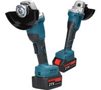 Herramienta eléctrica de corte y pulido, modelo 125 Typ, con motor sin escobillas, multifuncional, amoladora angular portátil, cortadora de litio, alimentada por batería, ideal para cortar, pulir, cer
