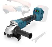 Herramienta eléctrica de molienda tipo 125 con motor sin escobillas, amoladora angular multifuncional, cortadora de litio portátil, herramienta eléctrica versátil para cortar, pulir, cerámica, madera,