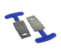 Herramienta ergonómica de extracción de base de globo ocular de acero inoxidable para boquillas Hayward diseñada para facilitar el reemplazo del asiento de chorro de piscina sin tensión de mano (2