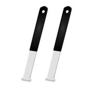 Herramienta extractora de pavimentos, 2 piezas de limpiador de pavimentos de acero para elevación de bloques, removedor de pavimentos de jardín y terraza con mango de agarre de 250 mm