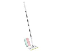Herramienta giratoria de fregona con clip | Mopas planas para limpieza de suelos para cocina, baño, azulejos, coche, apartamento, sala de estar, dormitorio