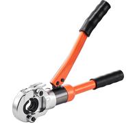 Herramienta hidráulica para crimpar tubos, prensadora para conexiones de tubos PEX y de aluminio-plástico, con mordazas U16, U20, U25 y U32, y estuche de transporte. Kit de herramienta de prensado par