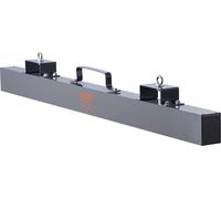 Herramienta magnética para recoger objetos, tipo "barredora", con capacidad de carga de 42 kg. Horquilla magnética para carretillas elevadoras, diseñada para recoger clavos y otros objetos metálicos. 