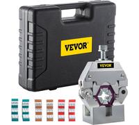 Herramienta manual portátil hidráulica para crimpar mangueras y reparar tubos, kit para crimpar mangueras de aire acondicionado, de uso manual, duradera y con 4 matrices, ideal para sistemas de aire a