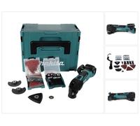 Herramienta multifunción a batería Makita DTM 51 ZJX2 18 V + juego de 39 accesorios + Makpac - sin batería, sin cargador