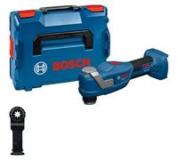 Herramienta multifunción inalámbrica Bosch GOP 18V-30 de 18 V, sistema Starlock Plus, motor sin escobillas (06018G3001) + L-Boxx - sin batería, sin cargador