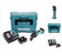 Herramienta multifunción Makita DTM 50 RF1J 18 V con batería de iones de litio en Makpac + 1 batería de 3,0 Ah + 1 cargador