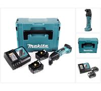 Herramienta multifunción Makita DTM 50 RTJ 18 V con batería de iones de litio en Makpac + 2 baterías BL 1850 B de 5,0 Ah + 1 cargador DC18RC