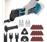 Herramienta multifunción oscilante inalámbrica, compatible con Makita 18V