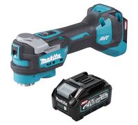 Herramienta multifunción sin cable Makita TM 001 GM1 40 V máx. Starlock Max Brushless + 1x batería recargable 4,0 Ah - sin cargador