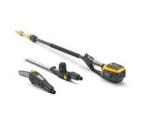 Herramienta Multifunción STIGA MT 500e con Batería de 48V, Cortasetos y Sierra Podadora con Extensión Telescópica hasta 4,30 m