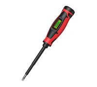 Herramienta multifuncional de electricista que combina destornillador y herramienta de detección de voltajes con pantalla LCD y probador eléctrico de apagado automático