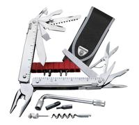 Herramienta multiusos victorinox swisstool cs plus, con funda de nylon
