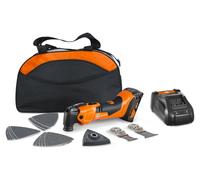 Herramienta oscilante inalámbrica AMM 500 AS, batería de 2 Ah, con funda de nylon | 71293869000