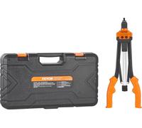 Herramienta para instalar tuercas remachables, kit de 40 cm con 13 juegos de mandriles métricos y SAE, 186 tuercas remachables de diferentes tamaños: M3, M4, 10-24, M5, M6, 1/4-20, 8-32, 5/16-18, M8,