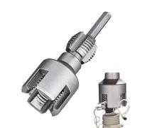 Herramienta para roscar tubos interior y exterior, roscadora integrada para tubos de PVC interiores y exteriores | Accesorio para taladro eléctrico con herramienta manual para renovación de