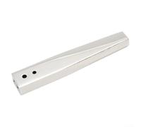Herramienta perforadora de acero inoxidable para remaches, de cobre, para manualidades, tamaño 9, 12, carteras, cinturones, bolsas, 120 mm, color plateado (A)