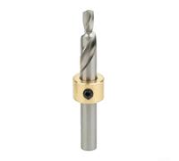 Herramienta posicionadora de perforación HSS para perfil de aluminio, broca de roscado M6 M8 con tope de profundidad ajustable para anillo, plantilla de acero de alta velocidad para avellanado preciso