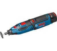 Herramienta rotativa inalámbrica Bosch GRO de 10,8 V, versión "Solo", con maletín L-BOXX (06019C5002)