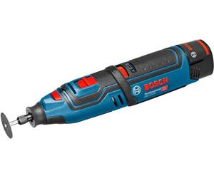 Herramienta rotativa inalámbrica Bosch GRO de 10,8 V, versión "Solo", con maletín L-BOXX (06019C5002)